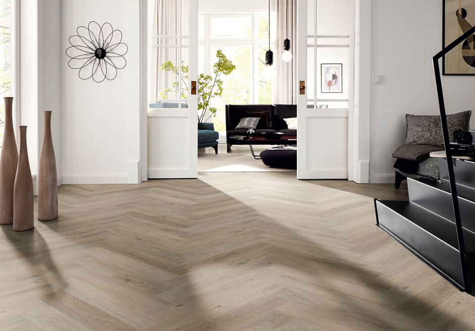FLOOR FOREVER Style floor click rigid Dub fishbone oxford 30030