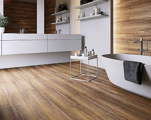 Vinylové podlahy do koupelny: praktické i krásné řešení