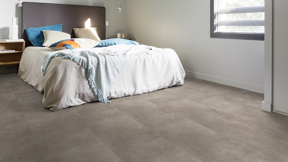 GERFLOR Creation 40 rigid acoustic Bloom uni taupe GERRL40 0868