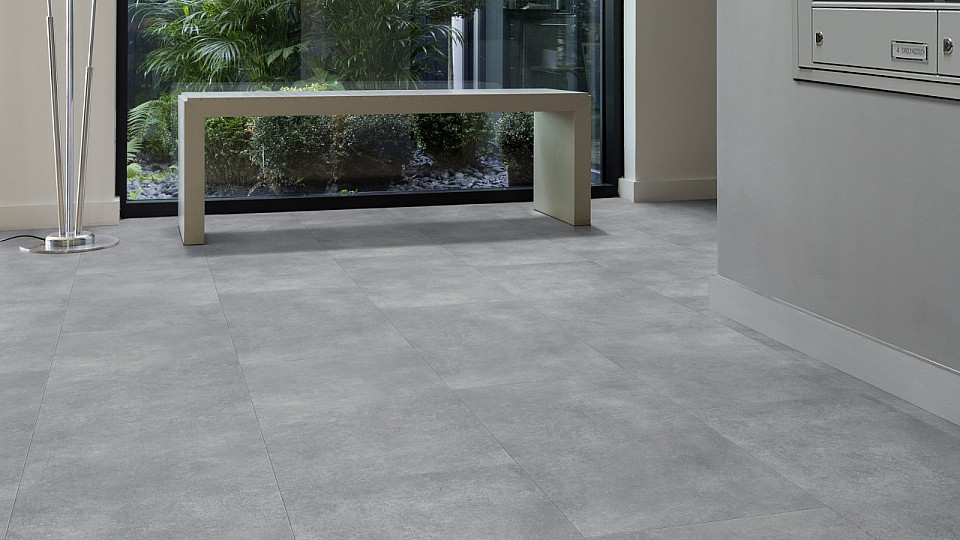 GERFLOR Creation 40 rigid acoustic Bloom uni grey GERRL40 0869