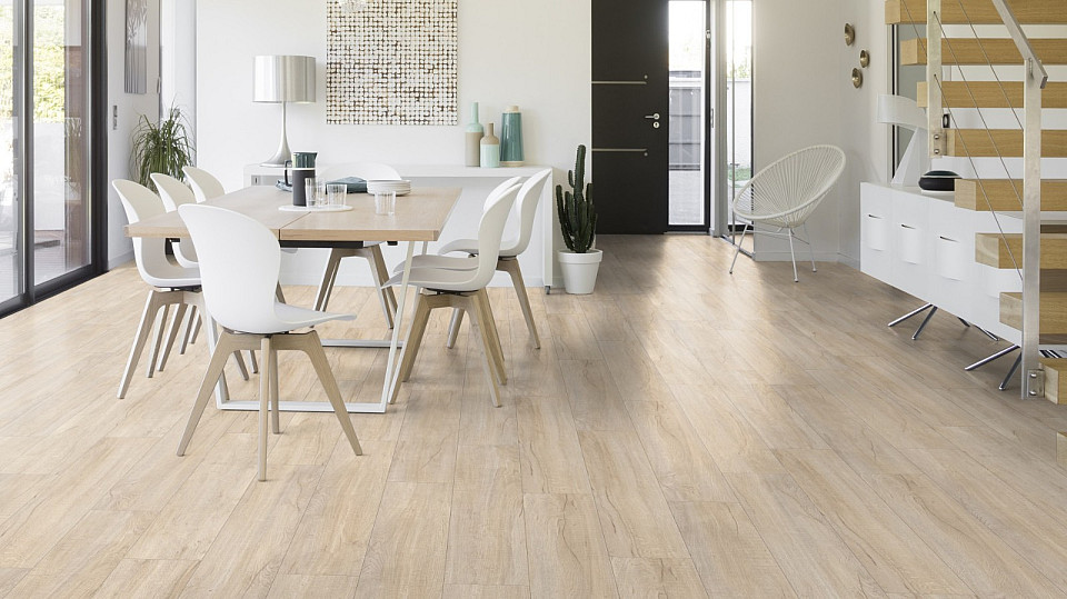 GERFLOR Creation 30 solid clic Swiss oak beige GERCC30 0848