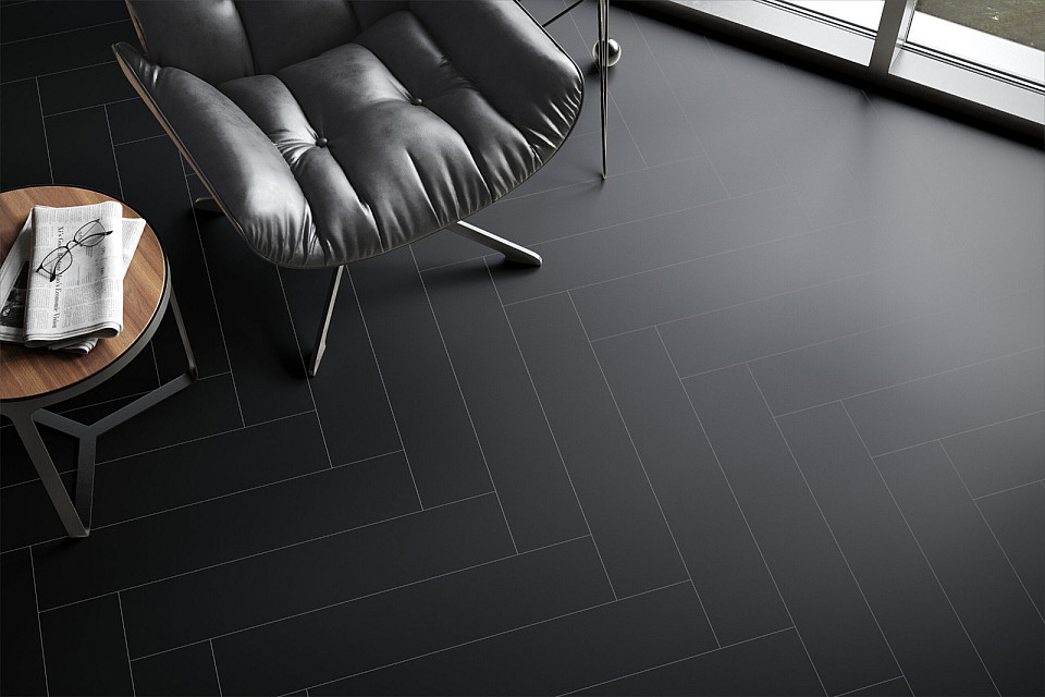 FALQUON THE FLOOR Herringbone Black U190 HB