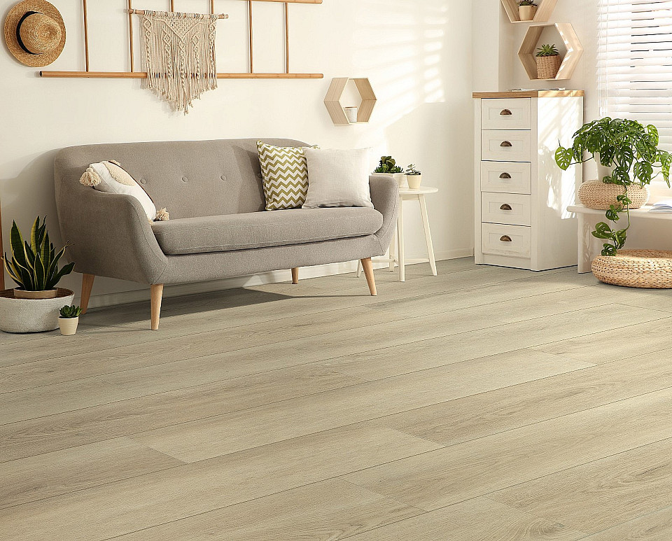 DEOFLOOR SPC CLICK RIGID Dub světle hnědý 8708