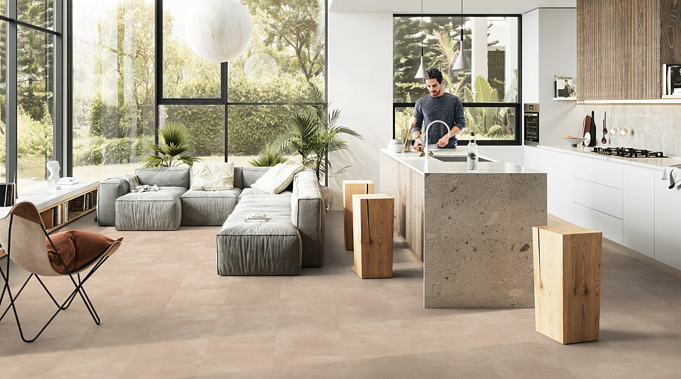 GERFLOR Creation 40 clic acoustic Bloom uni cream GERCAC40 1600