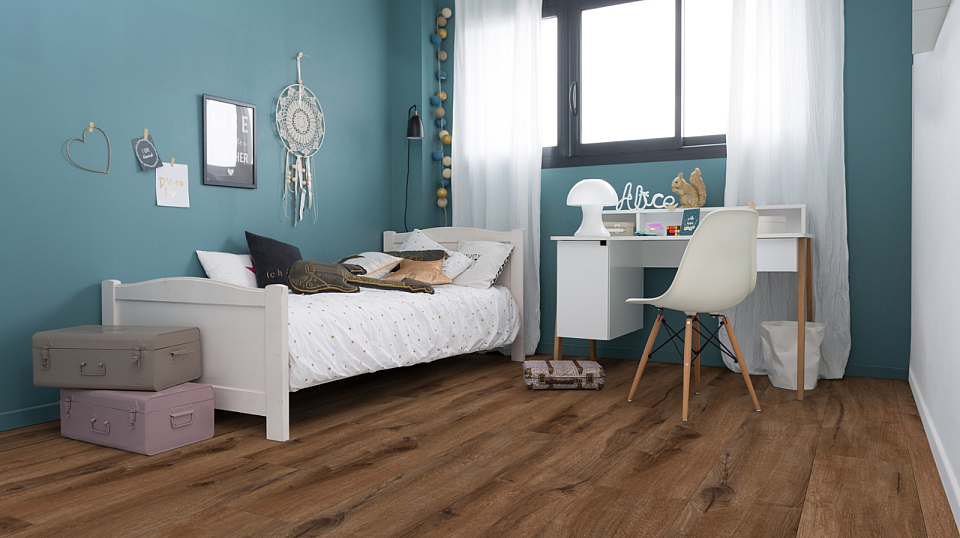 GERFLOR Creation 55 clic acoustic Cedar dark brown GERCAC55 1605