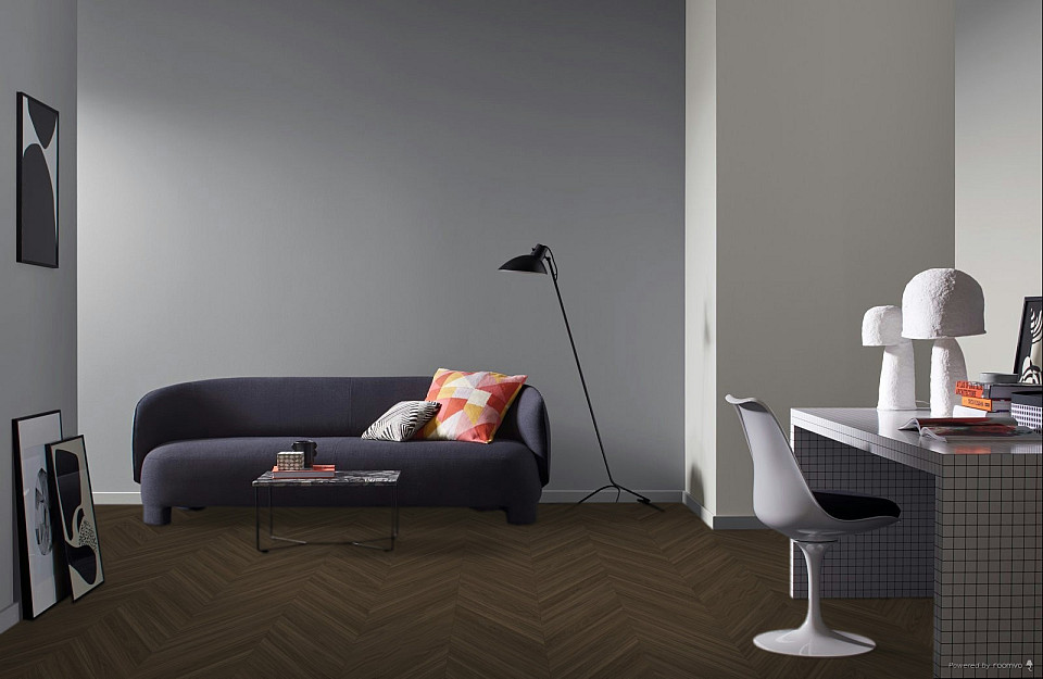 PARADOR Trendtime 10 chevron Dub oxford tmavě hnědý 1750866