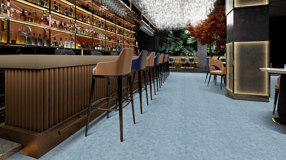 FORBO Flotex Colour Calgary aqua S290021