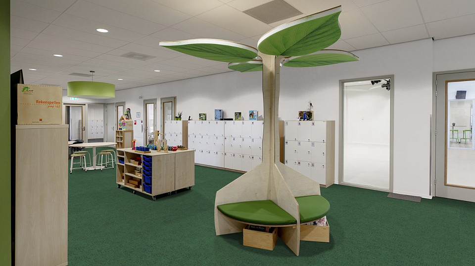 FORBO Flotex Advance Code Evergreen T303088