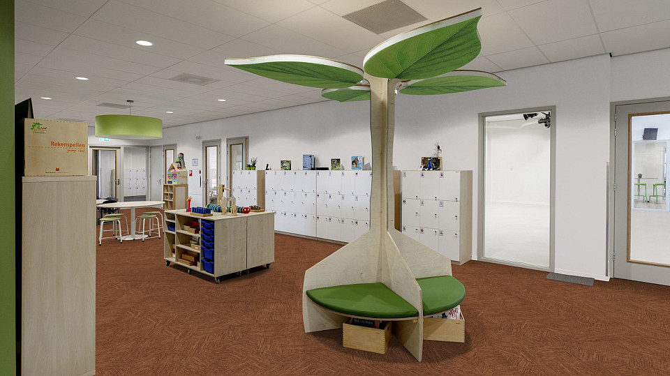 FORBO Flotex Planks Frameweave Ember 142007