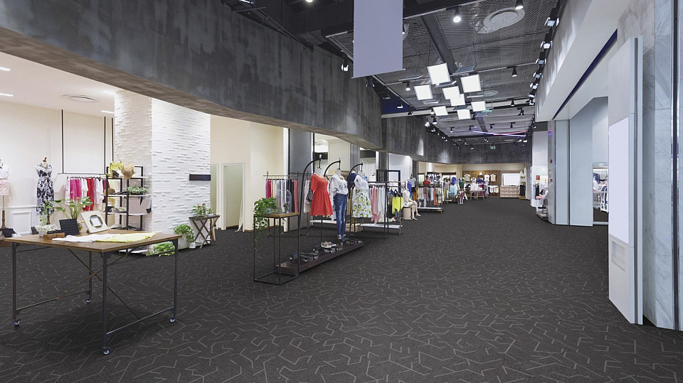 FORBO Flotex Planks Triad Platinum 131005