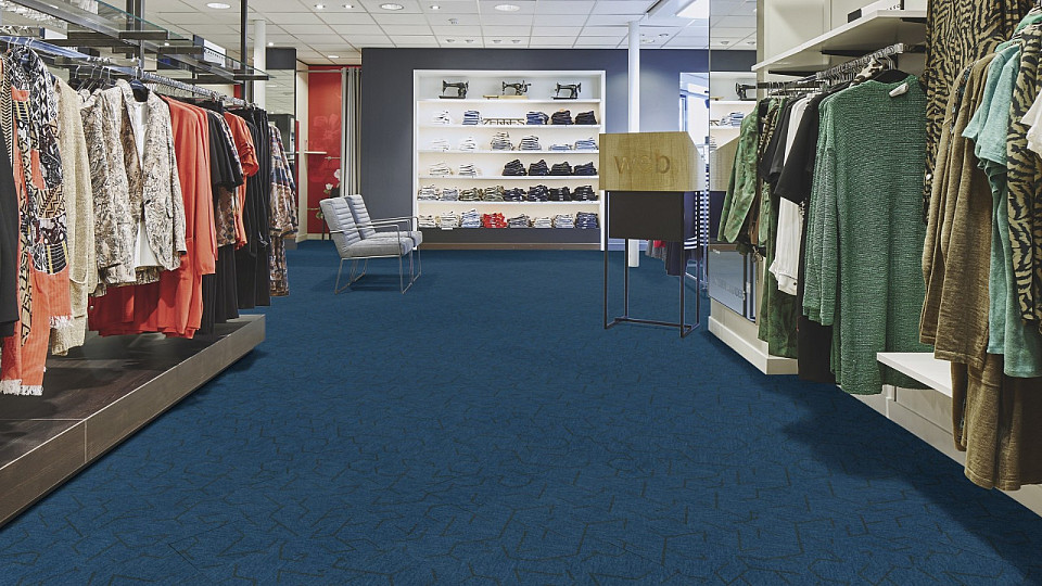 FORBO Flotex Planks Triad Blue 131002