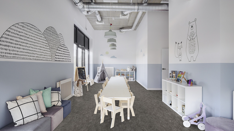 FORBO Marmoleum decibel Graphite 304835