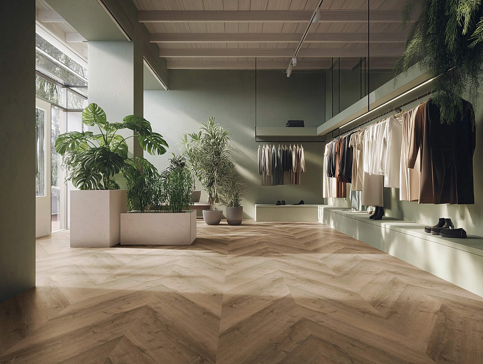 FLOOR FOREVER Authentic oak click rigid Dub hradní 1091CH