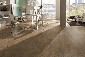 FLOOR FOREVER Style floor click rigid Kaštan 1501 - Vinylová podlaha zámková rigidní SPC