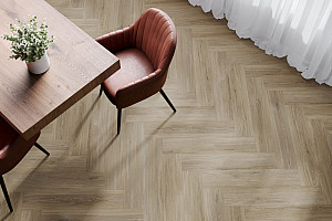 FALQUON THE FLOOR Herringbone Dub tuscon P6001 HB - Vinylová podlaha zámková rigidní SPC