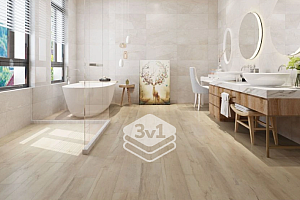 EXPERTO LVT 55 Dub sevilla 6179-2 - Vinylová podlaha celoplošně lepená