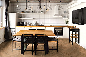 FLOOR FOREVER Authentic oak click rigid Dub knížecí 2030F - Vinylová podlaha zámková rigidní SPC