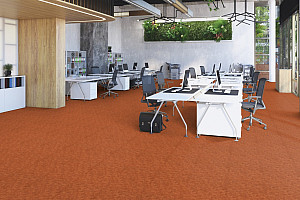 FORBO Flotex Colour Calgary melon S290005 - Speciální podlaha