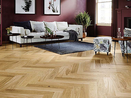 BARLINEK Pure classico Herringbone 110 Dub bright 1WC000016