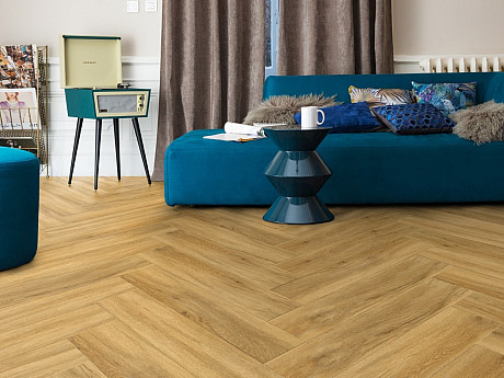 GERFLOR Creation 55 herringbone Quartet fauve GERC55 0859