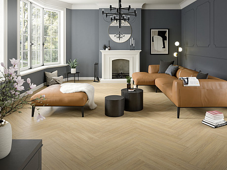 EGGER Nature sense herringbone 32 Dub casella přírodní EL2152