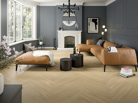 EGGER E-motion herringbone 32 Dub casella přírodní EL2152