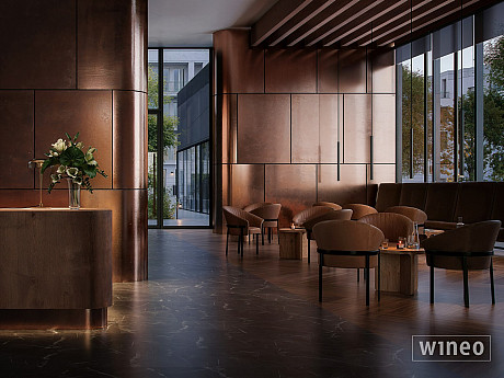 WINEO 1500 wood XL Lugano walnut brown PL15210WXL