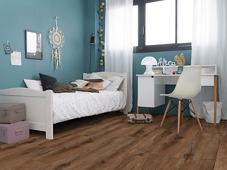 GERFLOR Creation 55 clic acoustic Cedar dark brown GERCAC55 1605