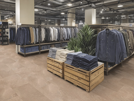 GERFLOR Creation 55 clic acoustic Curton stone taupe GERCAC55 1604