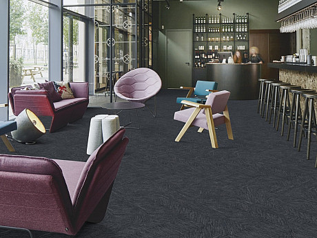 FORBO Flotex Planks Frameweave Lignite 142009
