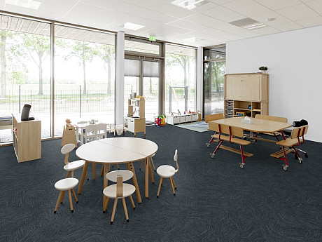 FORBO Flotex Planks Frameweave Ink 142002