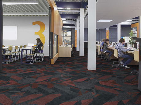 FORBO Flotex Planks Converge Radiant 141005