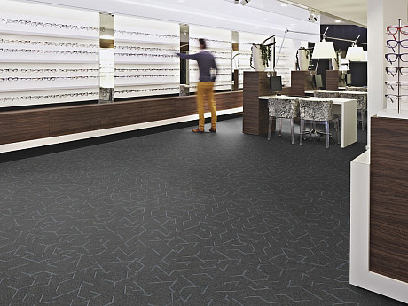 FORBO Flotex Planks Triad Embossed zinc 121001