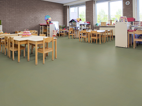 FORBO Marmoleum decibel Rosemary green 335535