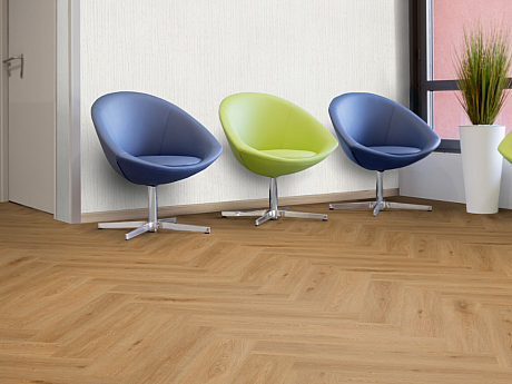 GERFLOR Creation 55 herringbone Aquinoah honey GERC55 1706