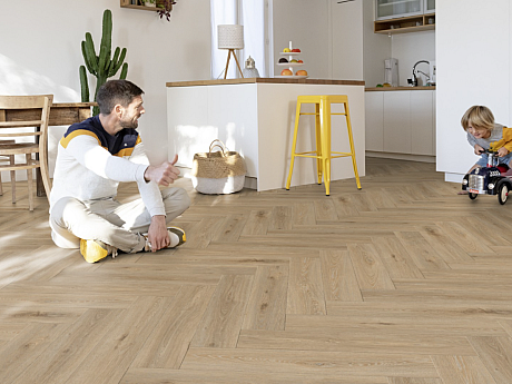 GERFLOR Creation 55 herringbone Aquinoah nature GERC55 1707