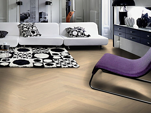 KAHRS Herringbone Dub ab krémově bílý 111PABEKFVKE600