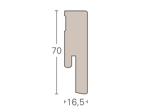 Lišta PARADOR SL 18 Dub D046 1745337