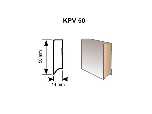 Lišta TER HURNE KPV 50 2582