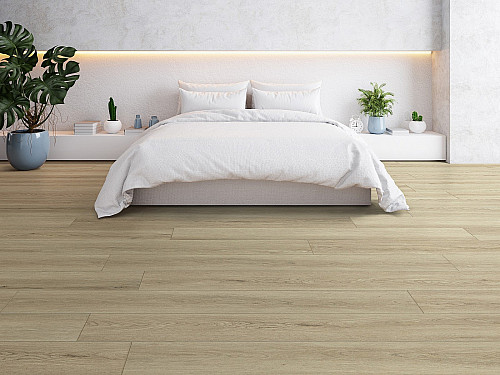 DEOFLOOR SPC CLICK RIGID Dub světle hnědý 8708