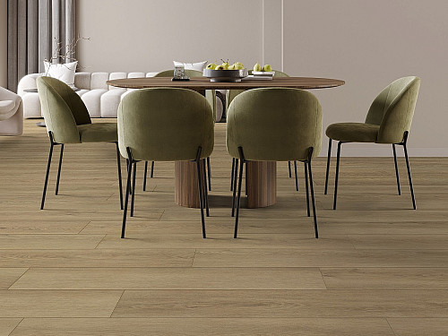 DEOFLOOR SPC CLICK RIGID Dub hnědý 8975