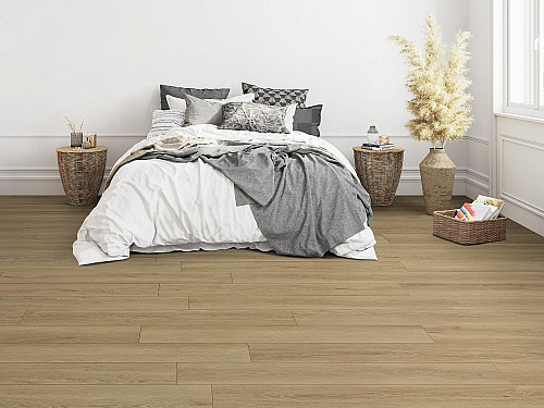 DEOFLOOR SPC CLICK RIGID Dub hnědý 8975