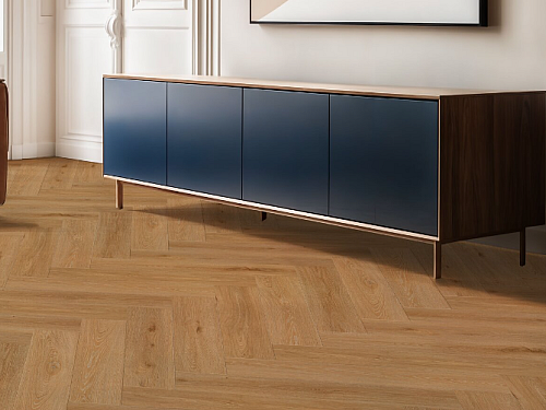 GERFLOR Creation 55 clic acoustic herringbone Aquinoah honey GERCAC55 1706