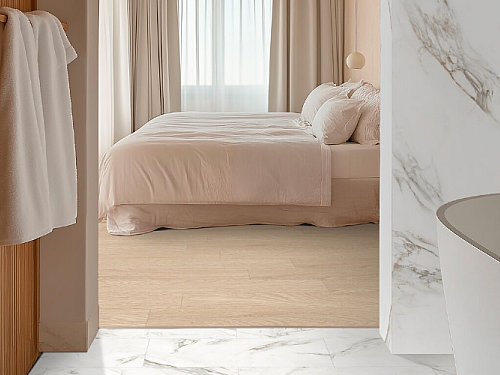 GERFLOR Creation 55 White marble GERC55 1743