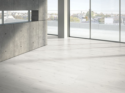 PARADOR Basic 400 Dub krystalově bílý struktura dřeva 1474400